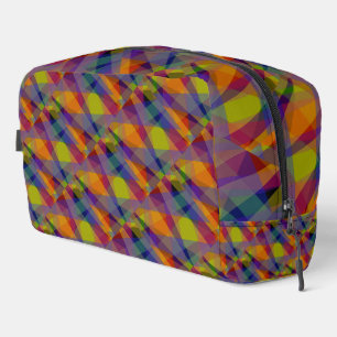 Donkere geometrische - Dopp Kit Toilettasje