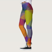 Donkere geometrische - Leggings (Links)
