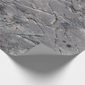 Donkere, getextureerde achtergrond, gestoorde stee cadeaupapier (Hoek)