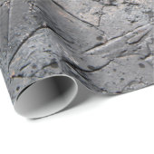 Donkere, getextureerde achtergrond, gestoorde stee cadeaupapier (Rol Hoek)