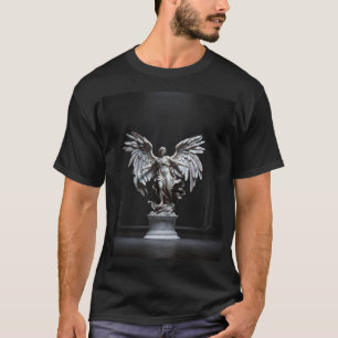 Donkere Gevallen Engel Beeld\Gotische Kathedraal T T-shirt