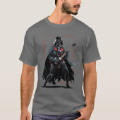 Donkere gitarist t-shirt (Voorkant)