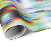 Donkere glitch achtergrond, illustratie. Zwart, bl Cadeaupapier (Rol Hoek)