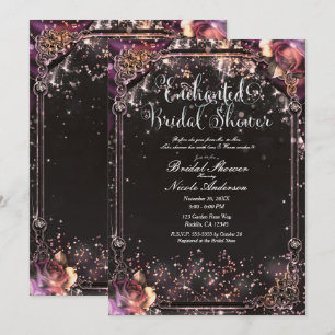 Donkere gloeiende gloeilamp Vrijgezellenfeest Kaart