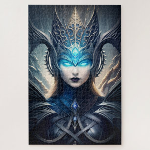 Donkere godin van de schemering, beschermster van  legpuzzel