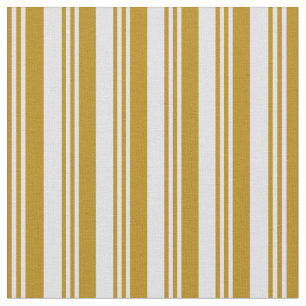 Donkere Goldenrod en lavender Pattern Stof
