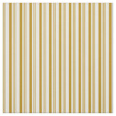 Donkere Goldenrod en witte streped/Lined Pattern Stof (Swatch)