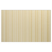 Donkere Goldenrod en witte streped/Lined Pattern Stof (Fat Quarter)