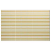 Donkere Goldenrode en Mint Cream Stripes Pattern Stof (Fat Quarter)