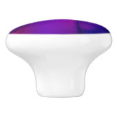 Donkere golf keramische knop (Zijkant)