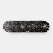 Donkere Gothic Art Dark Vile Biomatter Sketchbad N Persoonlijk Skateboard (Horizontaal)