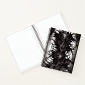 Donkere Gothic Art Dark Vile Biomatter Sketchbad Notitieboek (Binnen)