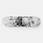 Donkere Gothic Floral Roos Persoonlijk Skateboard (Horizontaal)