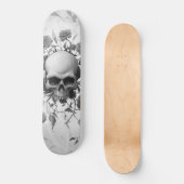 Donkere Gothic Floral Roos Persoonlijk Skateboard (Voorkant)