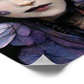 Donkere Gothic Gothic Fantasy Art Poster (Hoek)