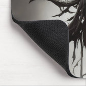 Donkere Gothic Horror Art: Donkere mannen horizont Muismat (Hoek)