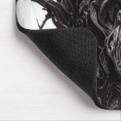 Donkere Gothische Kunst Donkere Biomatter Horizont Muismat (Hoek)