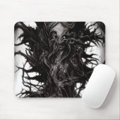 Donkere Gothische Kunst Donkere Biomatter Horizont Muismat (Met muis)