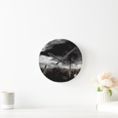 Donkere gothische mist met rok ronde klok (Huis)