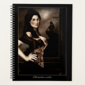 Donkere Gothische Vampier Bloed Weerwolf Liefde Fa Planner (Voorkant)