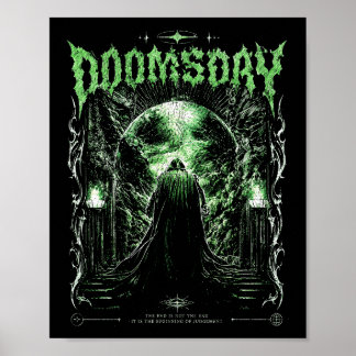Donkere Gotische Apocalyps Zeis Groen-doomsdag Poster