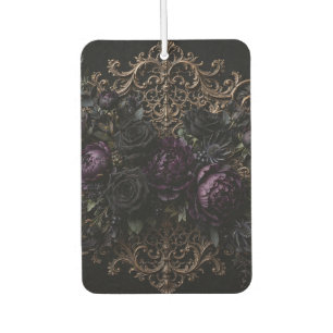 Donkere Gotische Barok Zwarte Rozen Placemat Luchtverfrisser