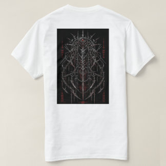 Donkere Gotische Cybersigilism Rode Oog Occulte St T-shirt