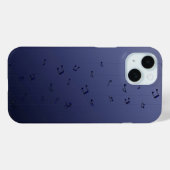 Donkere gotische melodie: Ombre Musical Notes Tele Case-Mate iPhone Case (Achterkant (horizontaal))