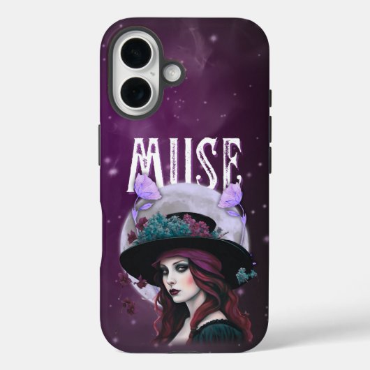 Donkere gotische muze - betoverende heksenachtige  Case-Mate iPhone case (Achterkant)