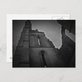 Donkere gotische ruïnes souvenir briefkaart (Voorkant / Achterkant)