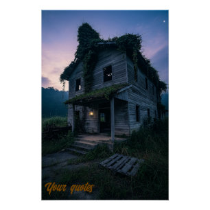Donkere Gotische Schemering Horror  Perfect Poster