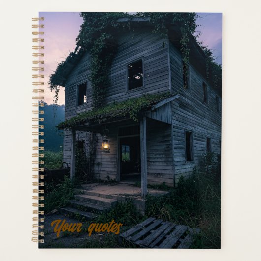 Donkere Gotische Schemering Horror Planner (Voorkant)