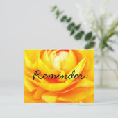 Donkere Goud Herinnering Briefkaart (Staand voorkant)