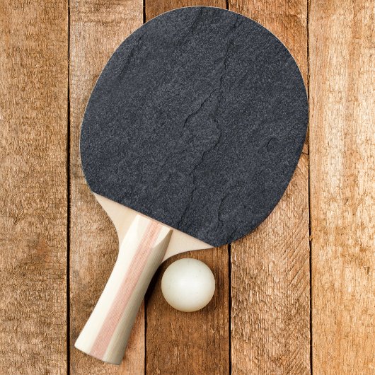 Donkere granietsteen tafeltennisbatje