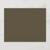 Donkere grijze Camo Army Groene Khaki Kleur alleen Flyer (Voorkant)