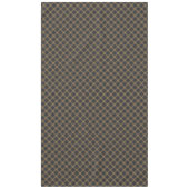 Donkere grijze diamanten met Gold Grid en Stippen  Tafelkleed (Voorkant)