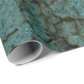 , donkere, groene, donkergroene bovenbouw cadeaupapier (Rol Hoek)