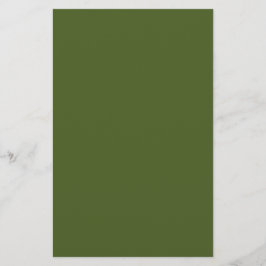 Donkere, groene, stevige kleur briefpapier