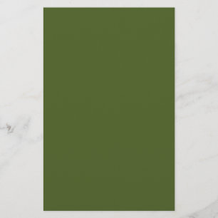 Donkere, groene, stevige kleur briefpapier