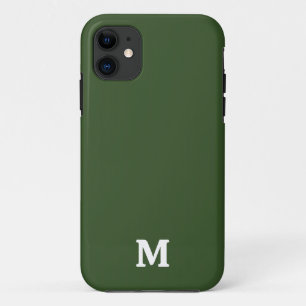 Donkere, groene, stevige kleur Case-Mate iPhone case