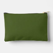 Donkere, groene, stevige kleur etui (Achterkant)