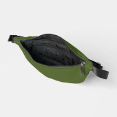 Donkere, groene, stevige kleur heuptasje (Open)