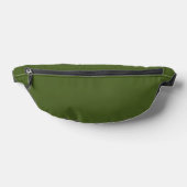 Donkere, groene, stevige kleur heuptasje (Liggend)
