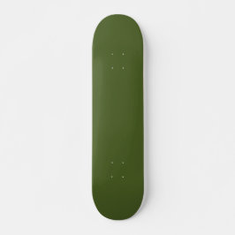 Donkere, groene, stevige kleur persoonlijk skateboard