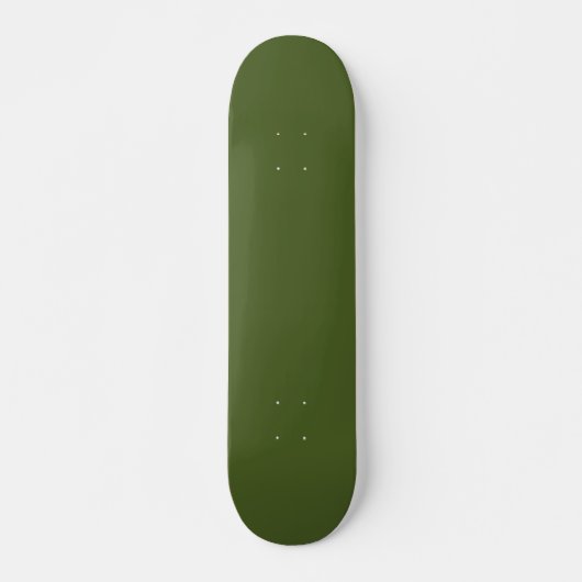 Donkere, groene, stevige kleur persoonlijk skateboard (Voorkant)