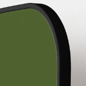 Donkere, groene, stevige kleur pickleball paddle (Links Detail)