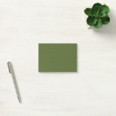 Donkere, groene, stevige kleur post-it® notes (Kantoor)