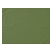 Donkere, groene, stevige kleur tafelkleed (Voorkant (Horizontaal))