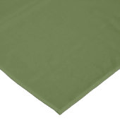 Donkere, groene, stevige kleur tafelkleed (Gekanteld)