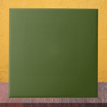 Donkere, groene, stevige kleur tegeltje<br><div class="desc">Donkere,  groene,  stevige kleur</div>